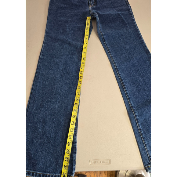 T.T. Blues Jeans Junior's 7 Blue Medium Wash Regular Fit Cotton - Picture 11 of 15